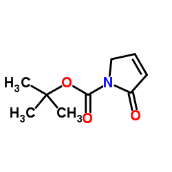 tert-Butyl 2-oxo-2,5-dihydro-1H-pyrrole-1-carboxylate Structure