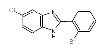 2-(2-bromophenyl)-6-chloro-1H-benzimidazole Structure
