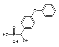 [hydroxy-(4-phenoxyphenyl)methyl]phosphonic acid Structure