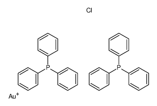 gold(1+),triphenylphosphane,perchlorate Structure