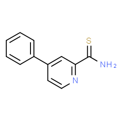 4-苯吡啶-2-硫代甲酰胺结构式