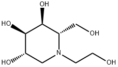 3,4,5-Piperidinetriol, 1-(2-hydroxyethyl)-2-(hydroxymethyl)-, (2S,3S,4R,5S)- picture