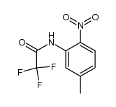 5-methyl-2-nitrotrifluoroacetanilide结构式