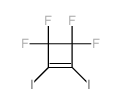 Cyclobutene,3,3,4,4-tetrafluoro-1,2-diiodo- Structure