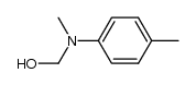 4-Methyl-N-methyl-N-hydroxymethylanilin Structure