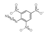 Benzene,2-azido-1,3,5-trinitro- structure