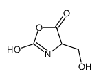 4-(hydroxymethyl)-1,3-oxazolidine-2,5-dione结构式