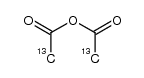 [1,1,-13C]acetic anhydride Structure