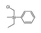 chloromethyl-ethyl-methyl-phenylsilane Structure