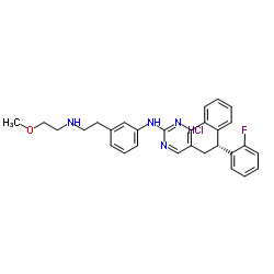 Derazantinib dihydrochloride结构式