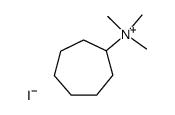 cycloheptyltrimethylammonium iodide结构式