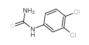 1-(3,4-Dichlorophenyl)-2-thiourea Structure