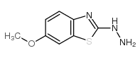 2-Hydrazino-6-methoxy-1,3-benzothiazole Structure