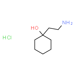 1-(2-氨基乙基)环己醇盐酸盐结构式
