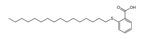 2-(hexadecylthio)benzoic acid Structure