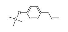 (2-Allyl-phenoxy)-trimethyl-silan结构式