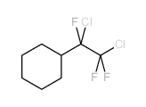 (1,2-二氯三氟乙基)环己烷结构式