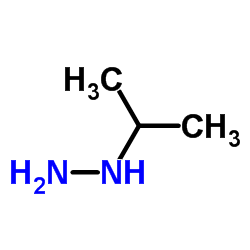 Isopropylhydrazine Structure
