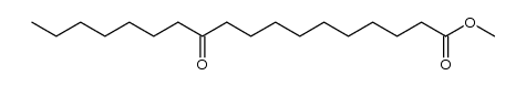 methyl 11-oxooctadecanoate结构式