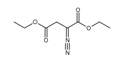 diethyl 2-diazosuccinate Structure