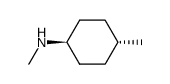 trans-4-methylamino-1-methyl-cyclohexane Structure