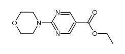 ethyl 2-morpholinopyrimidine-5-carboxylate Structure