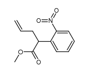 methyl (+/-)-2-(2-nitrophenyl)-4-pentenoate Structure