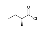 (S)-2-甲基丁酰氯结构式