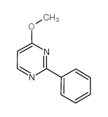 4-甲氧基-2-苯基嘧啶结构式