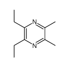 2,3-diethyl-5,6-dimethylpyrazine Structure