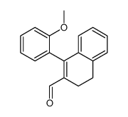 1-(2-methoxyphenyl)-3,4-dihydronaphthalene-2-carbaldehyde Structure