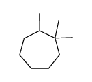 1,6,6-trimethylcycloheptane结构式