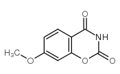 7-甲氧基-1,3-苯并恶嗪-2,4-二酮结构式