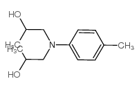 1,1’-[(4-甲基苯基)亚氨基]二-2-丙醇结构式