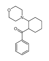 (2-morpholin-4-yl-cyclohexyl)-phenyl-methanone结构式