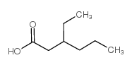 3-ethylhexanoic acid Structure
