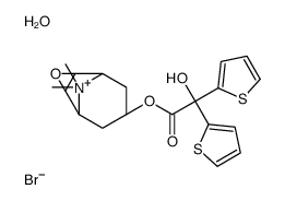 Tiotropium bromide hydrate Structure