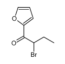 2-溴-1-(2-呋喃基)-1-丁酮结构式