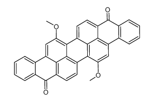 6,15-dimethoxybenzo[rst]phenanthro[10,1,2-cde]pentaphene-9,18-dione Structure