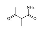 2-methyl-3-oxobutanamide Structure