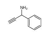 1-苯基丙-2-炔-1-胺结构式