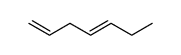 (E)-hepta-1,4-diene Structure