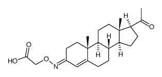 4-PREGNENE-3,20-DIONE 3-[O-CARBOXYMETHYL]OXIME picture