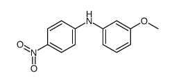 N-(3-methoxyphenyl)-p-nitroaniline结构式