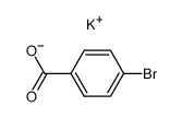potassium 4-bromobenzoate结构式
