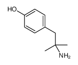 4-(2-氨基-2-甲基丙基)苯酚结构式