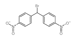 1-[bromo-(4-nitrophenyl)methyl]-4-nitro-benzene Structure