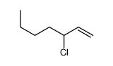 3-Chloro-1-heptene Structure