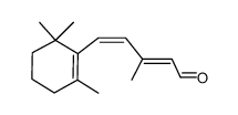 7-cis-β-ionylideneacetaldehyde Structure