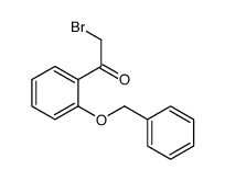 2-bromo-1-(2-phenylmethoxyphenyl)ethanone Structure